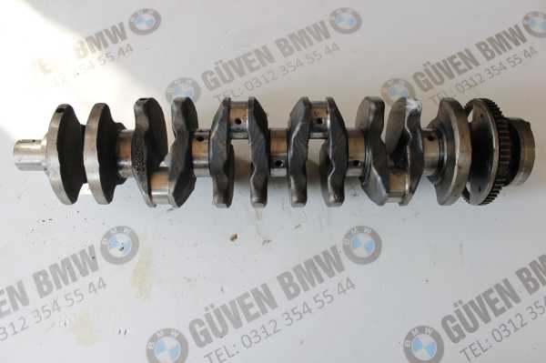 BMW 3 SERİSİ E46 M57 MOTOR 3 0 DİESEL ÇIKMA KRANK MİLİ-2246863 (2)